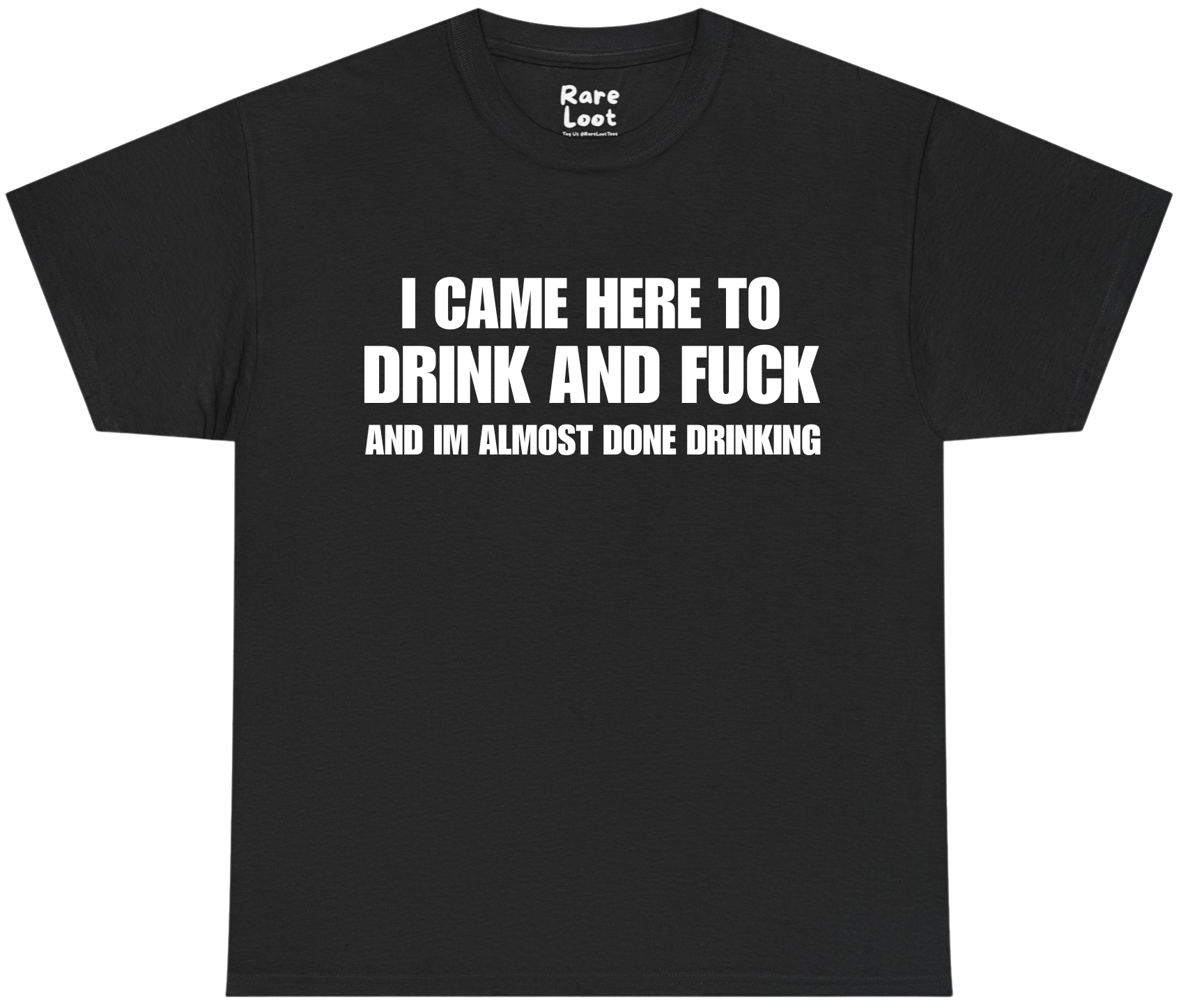 I Came Here to Drink and F Shirt