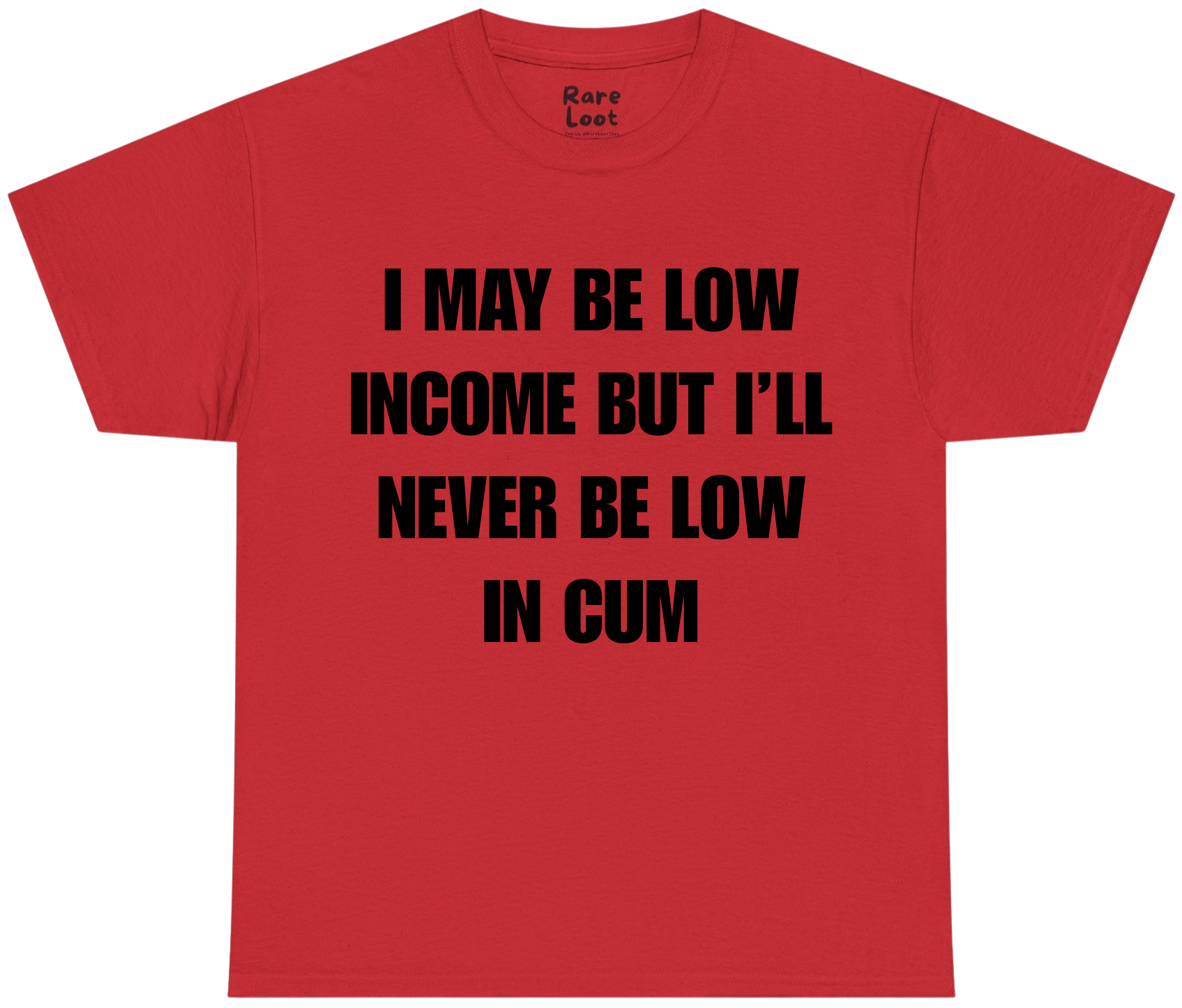 I May Be Low Income But I'll Never Be Low In Cum Shirt
