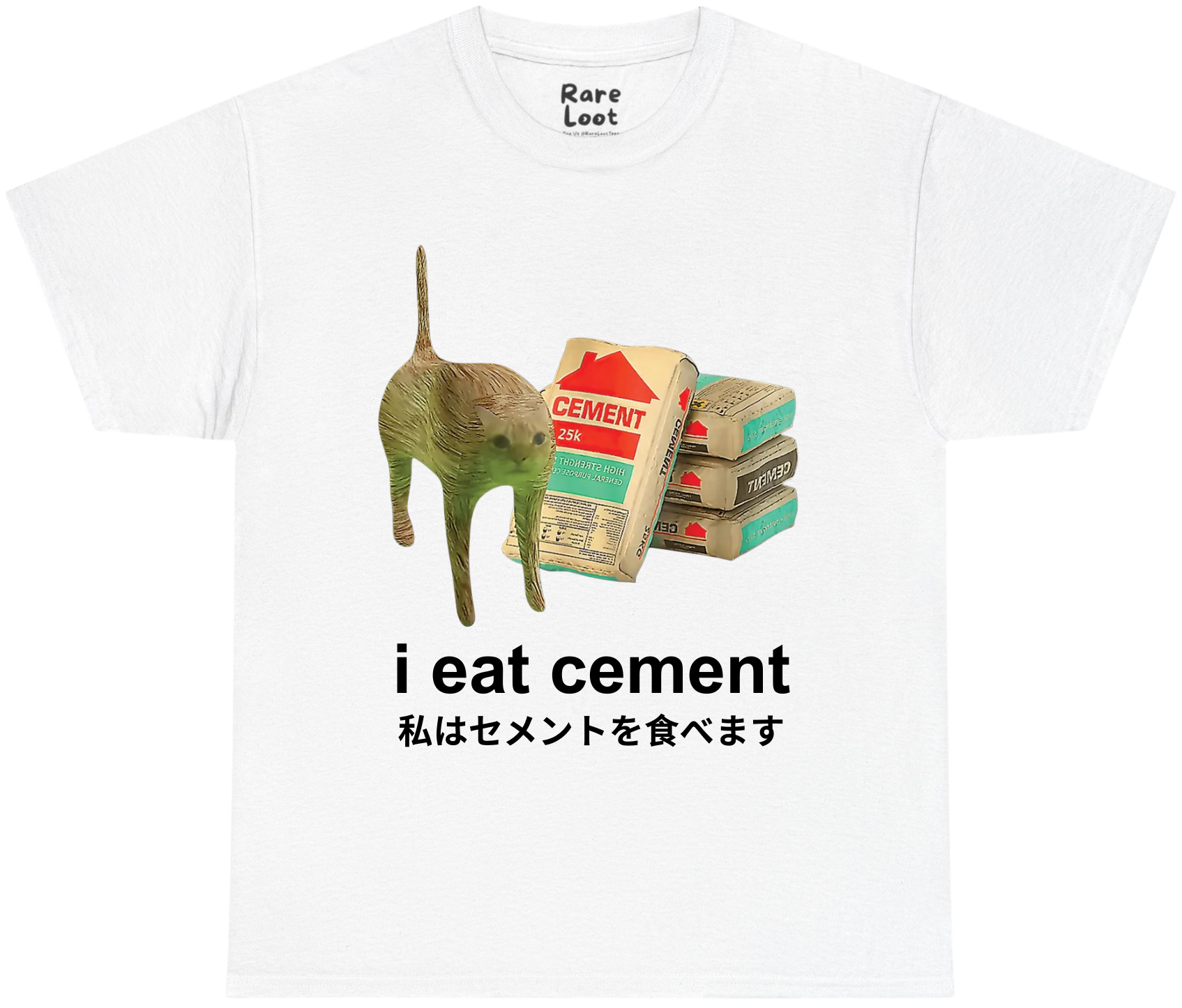 I Eat Cement Wyatt Style (Japanese) Shirt