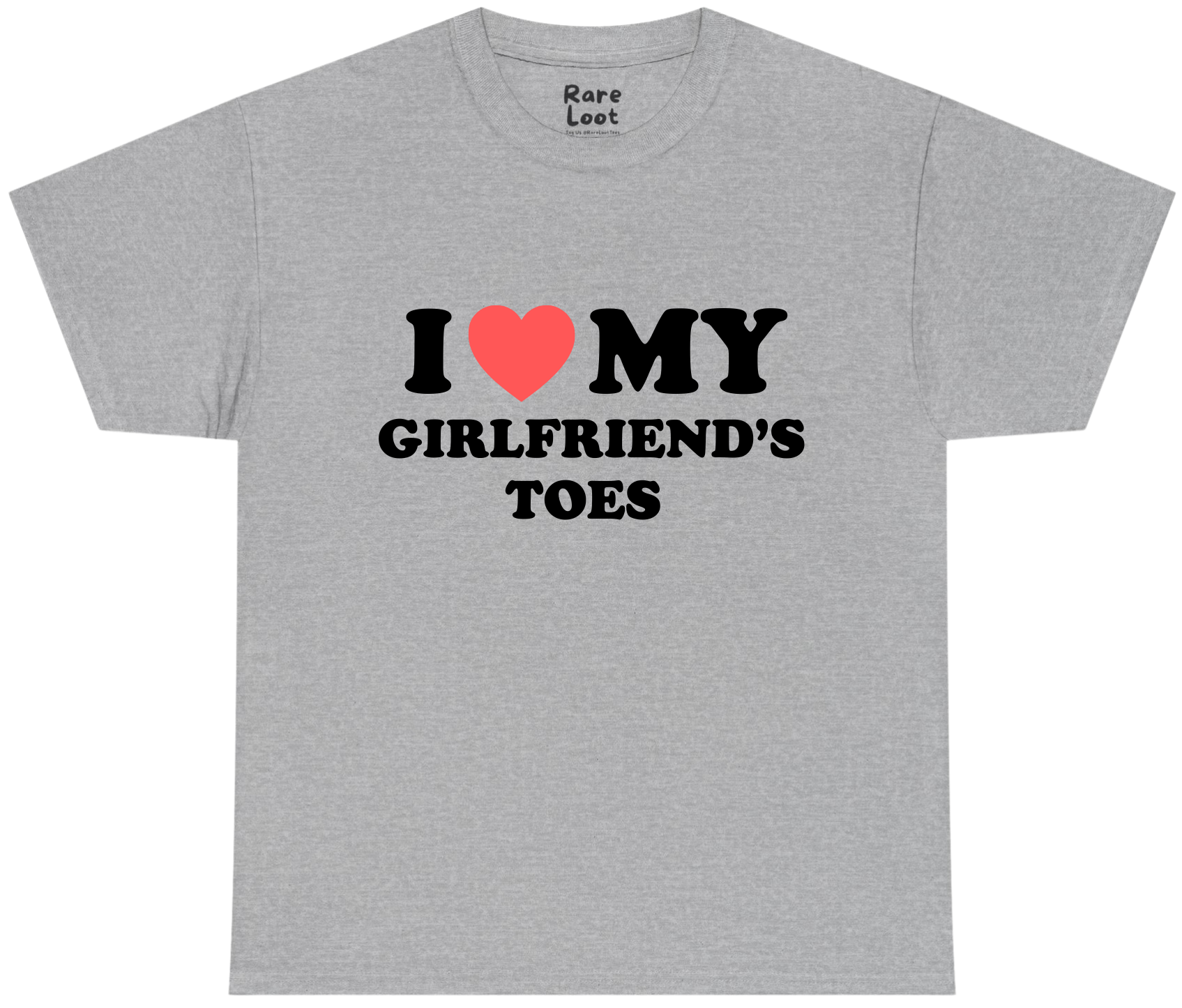 I Heart My Girlfriend's Toes T-Shirt